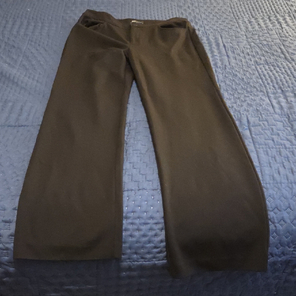 NWOT JONES NRW YORK LADIES BLACK DRESS SLACKS-SIZE MEDIUM